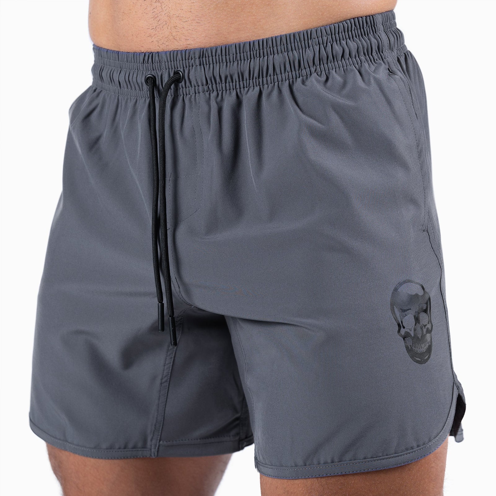 best training shorts gray