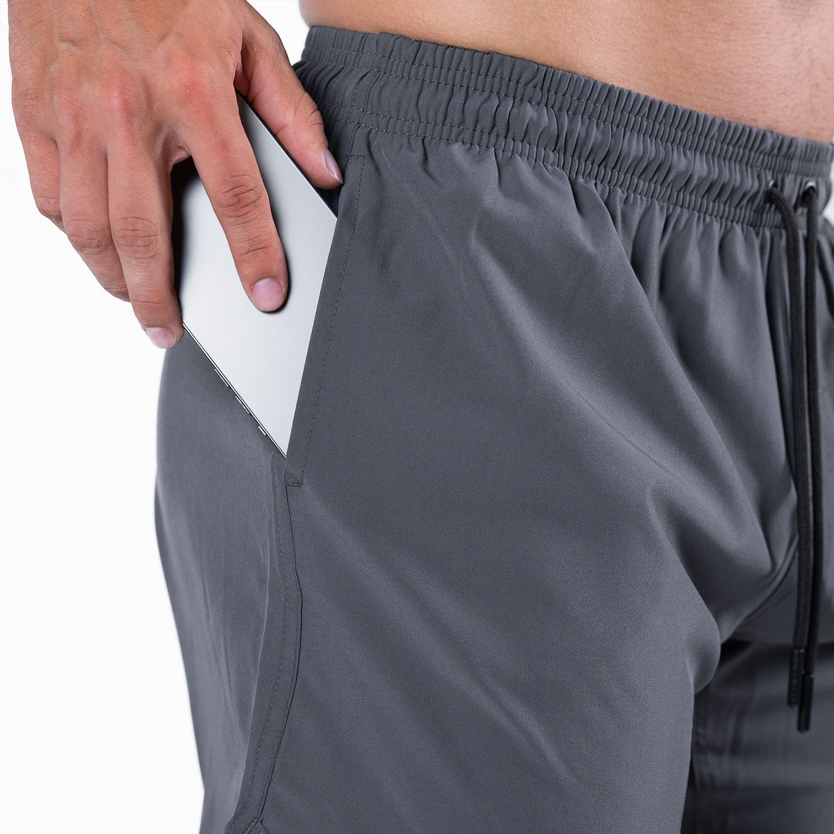training shorts gray