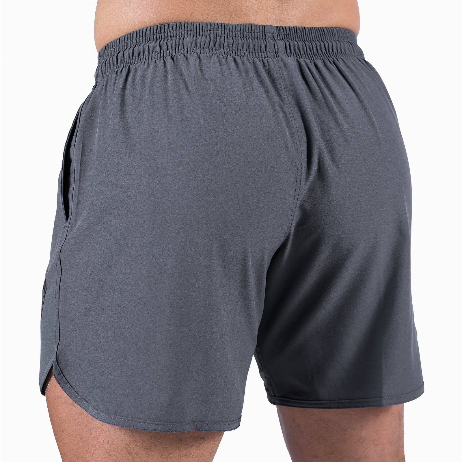 best training shorts gray