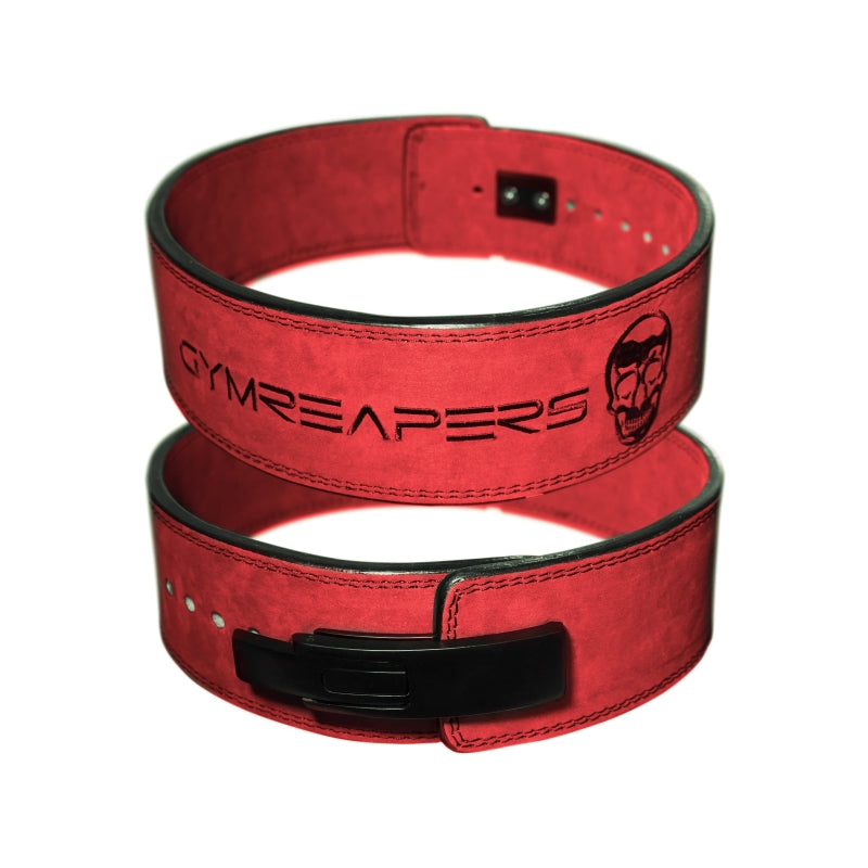 10mm lever belt red