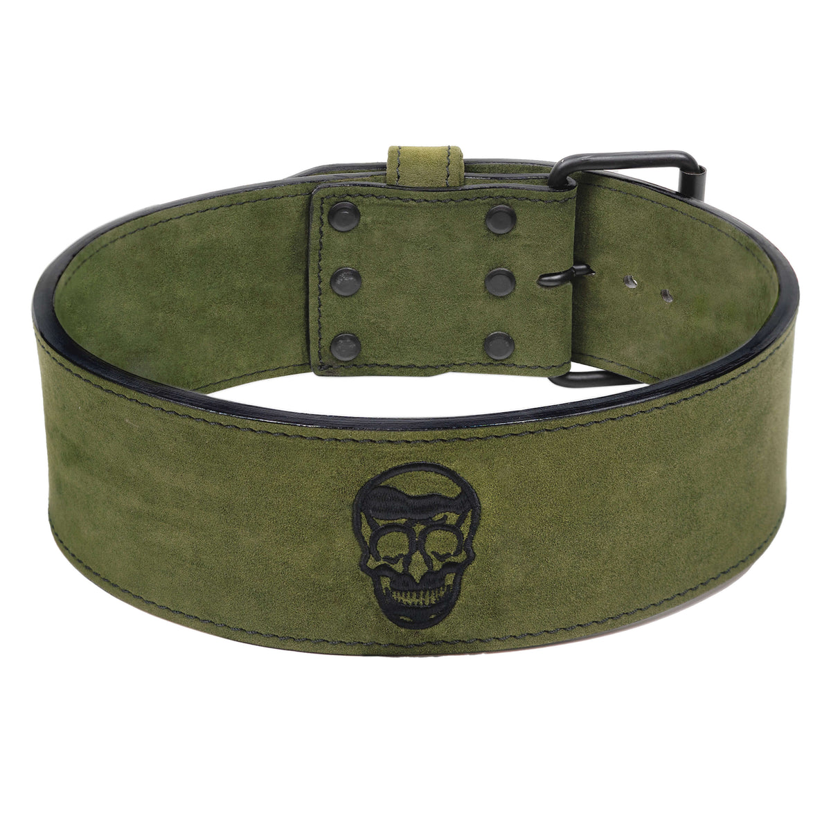 10mm single prong belt green