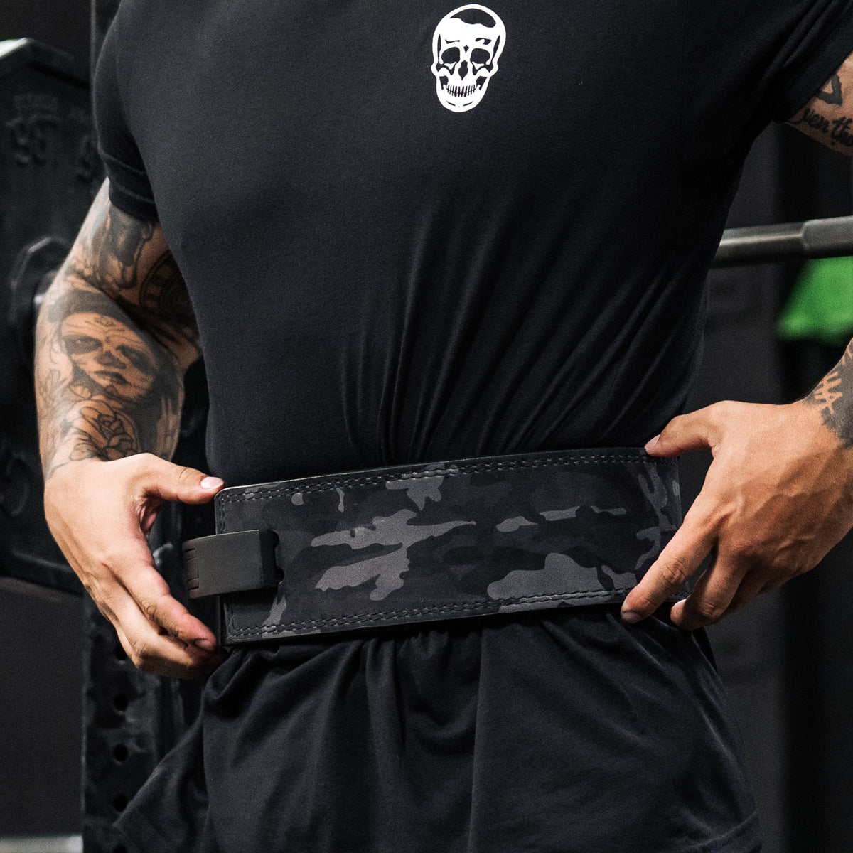 10mm Lever Belt Midnight Camo