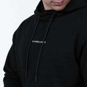 hoodie black white