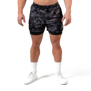 midnight camo shorts front