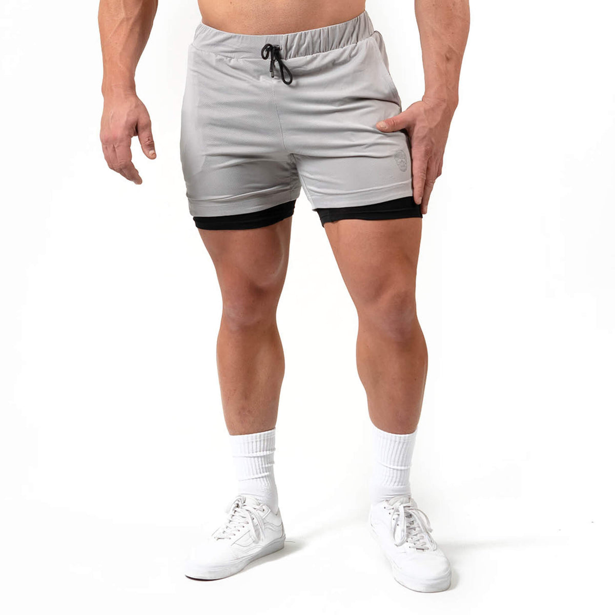 shorts with liner slate