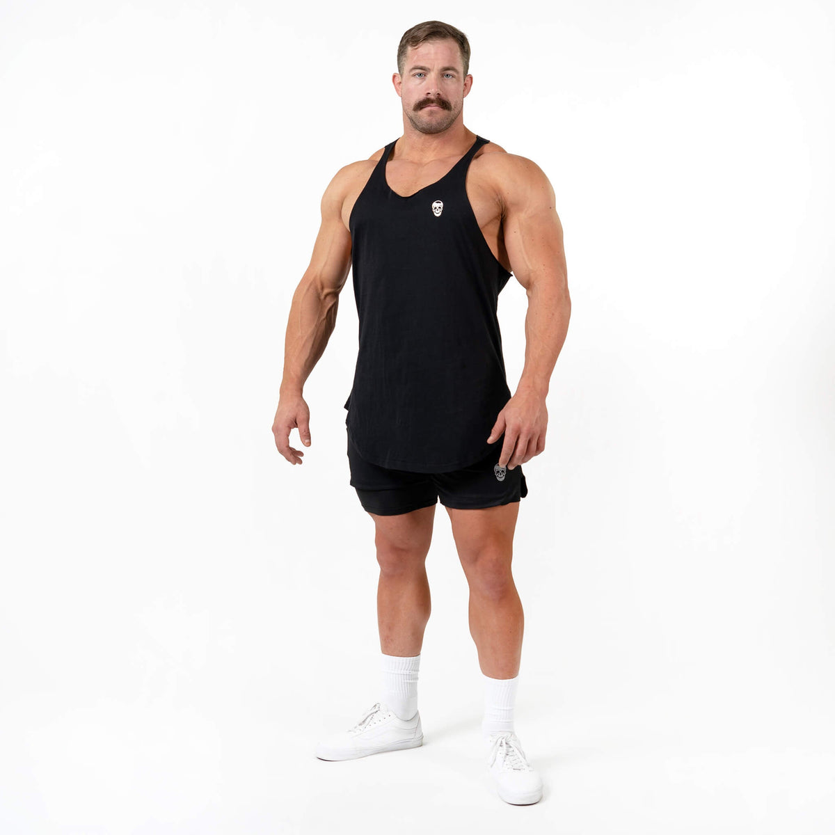 stringer with skull