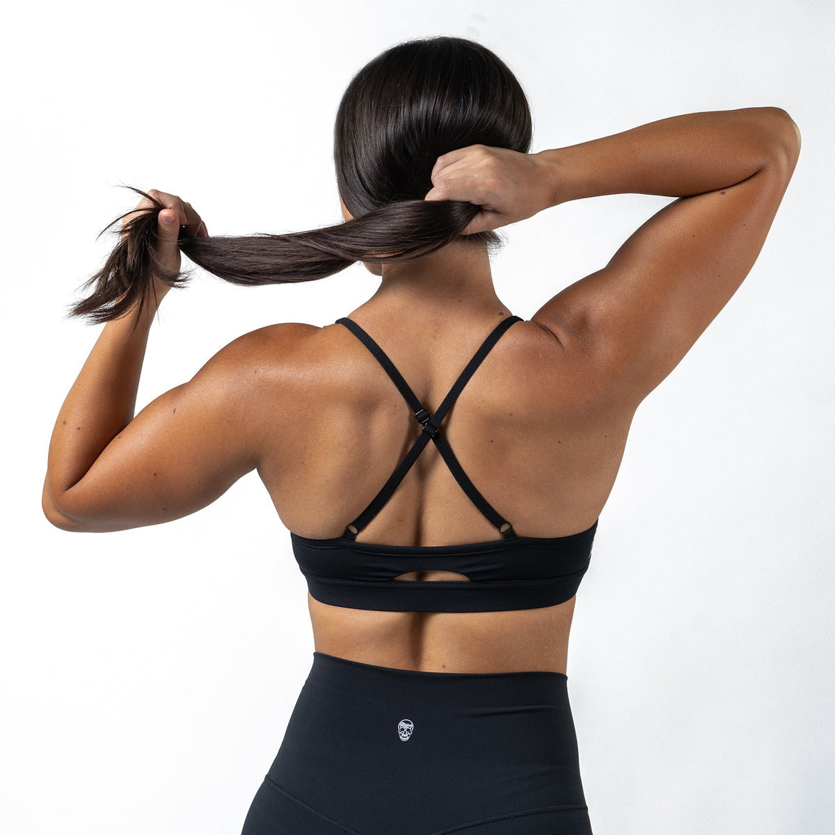 gymreapers black sports bra