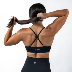 gymreapers black sports bra
