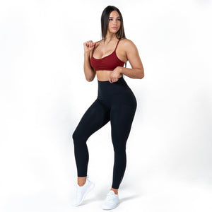 strive bra ember red