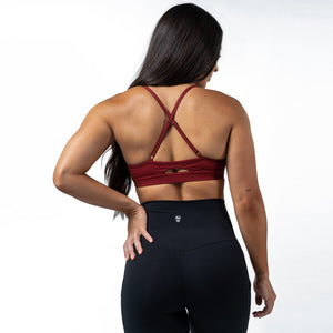 back of strive bra