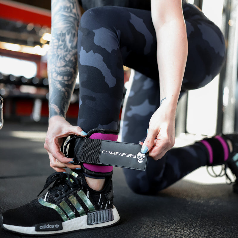 ankle strap attachment for exercise  