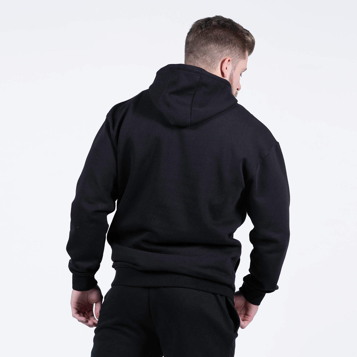 ascend hoodie black back