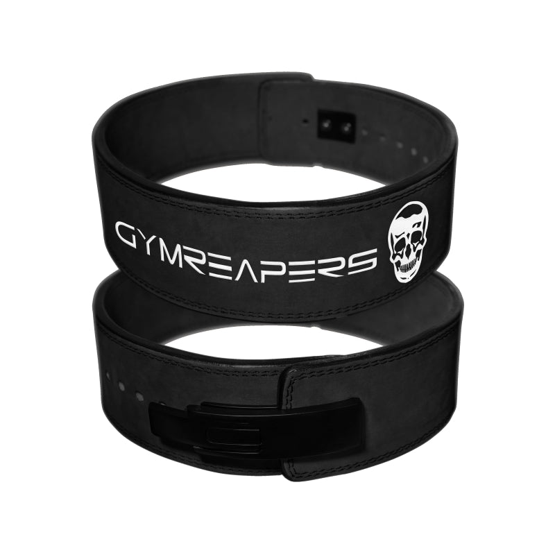 10mm lever belt black