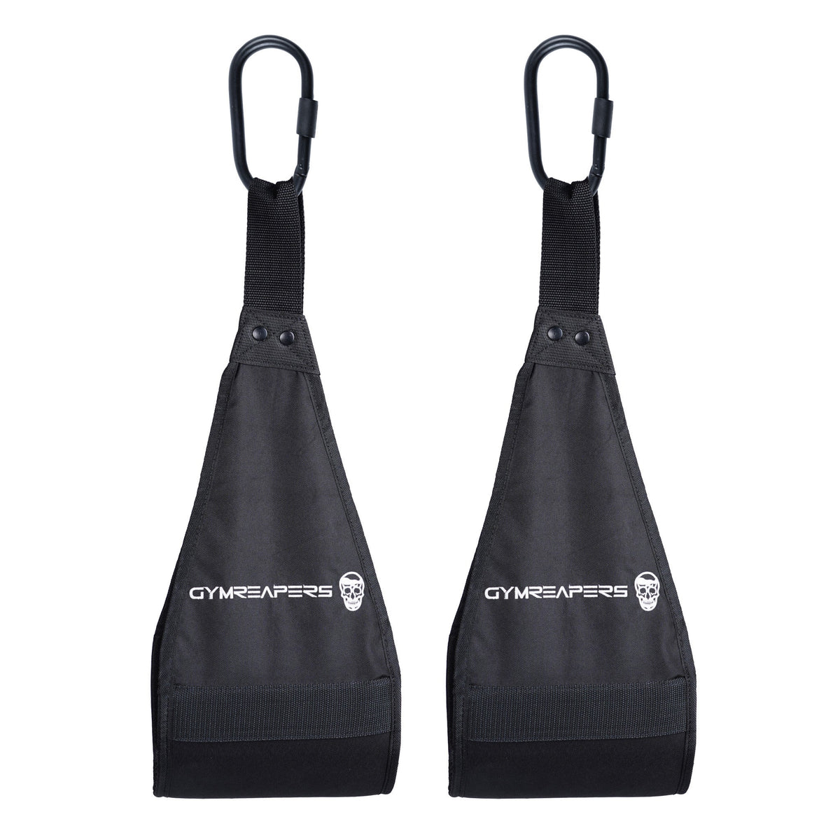 hanging ab straps black
