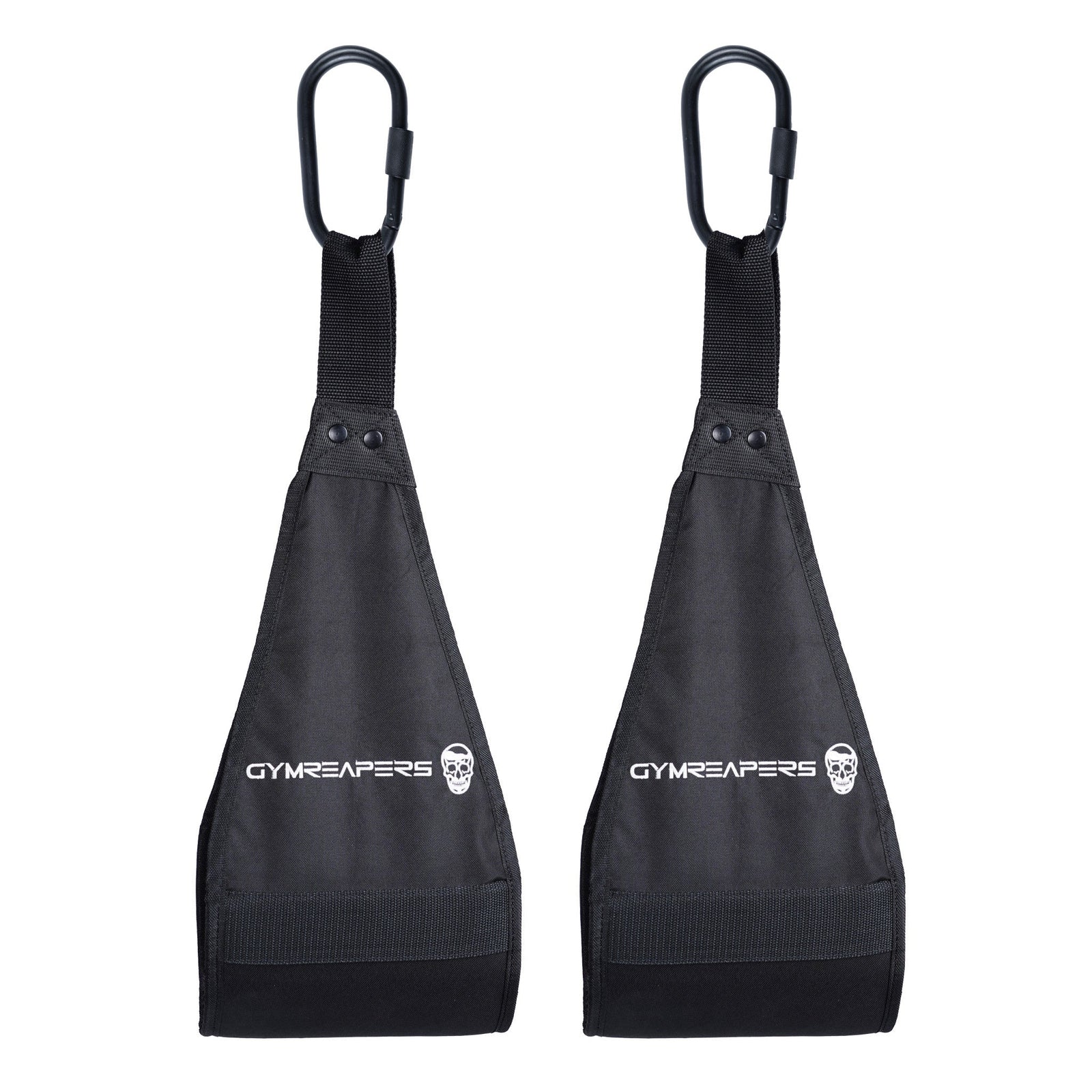 hanging ab straps black
