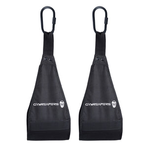 hanging ab straps black