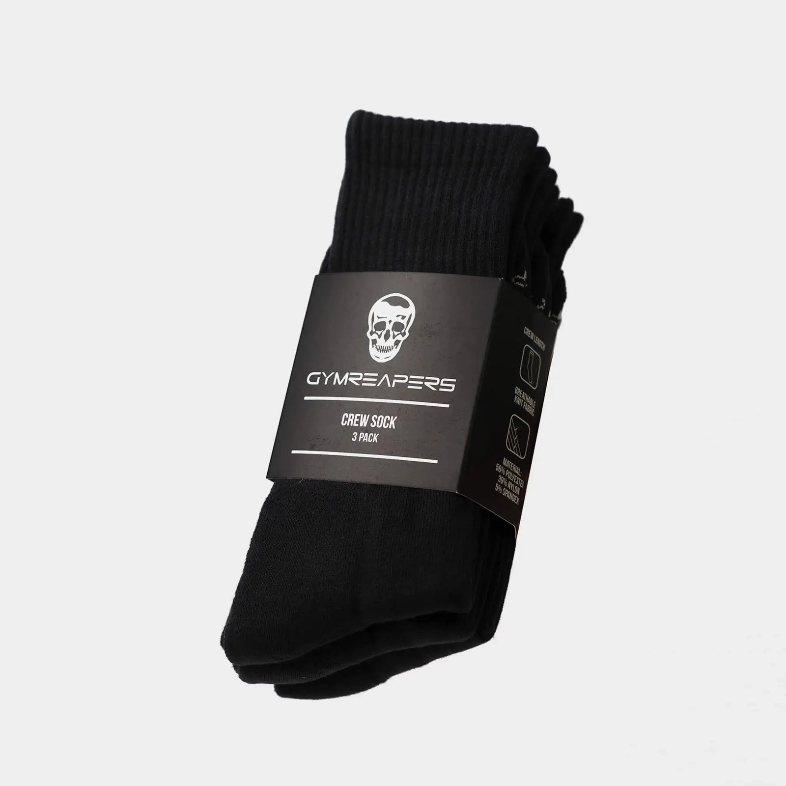 crew socks black