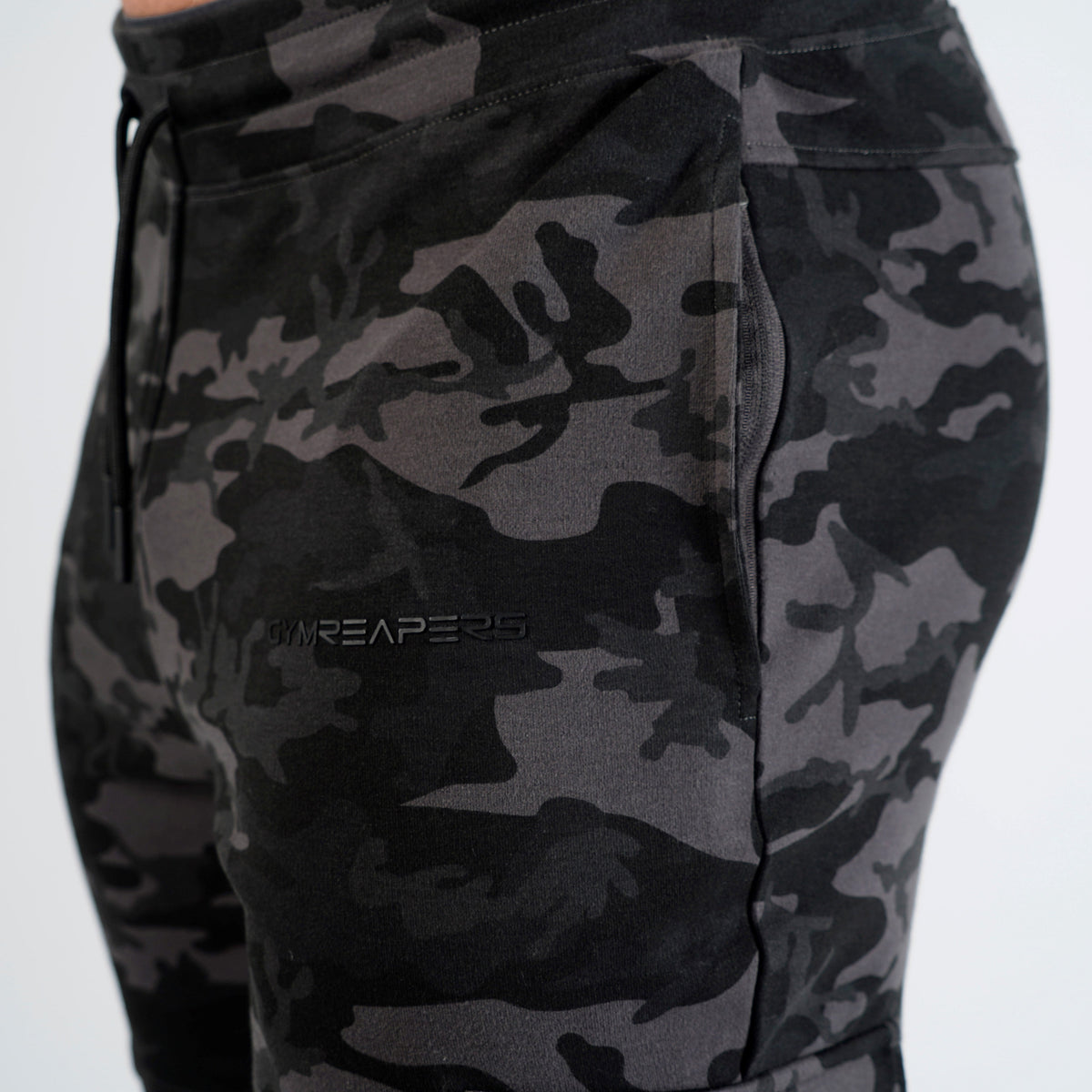cargo camo joggers for men