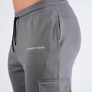 cargo joggers mens zipper