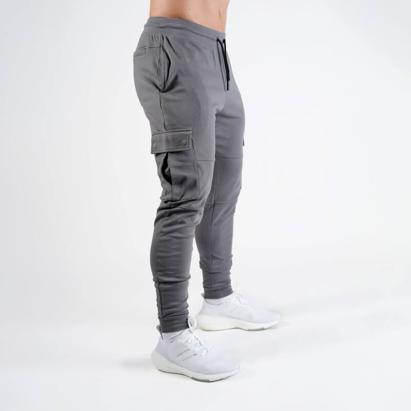 cargo joggers gray