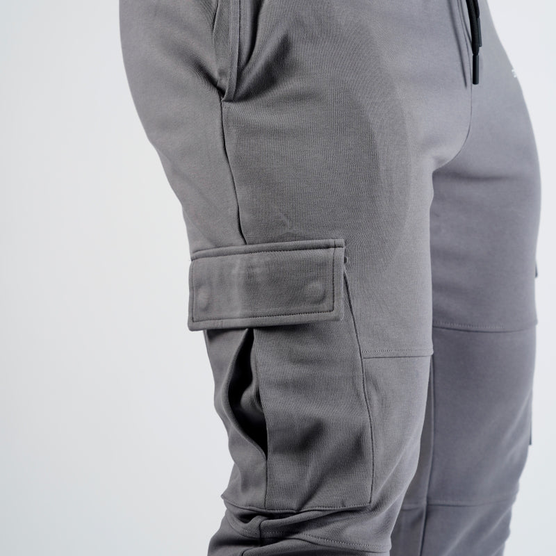 cargo joggers gray side