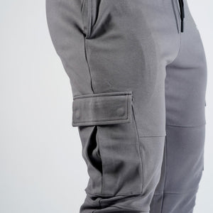 cargo joggers gray side