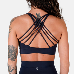 workout bra combat strap details