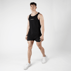black tank top