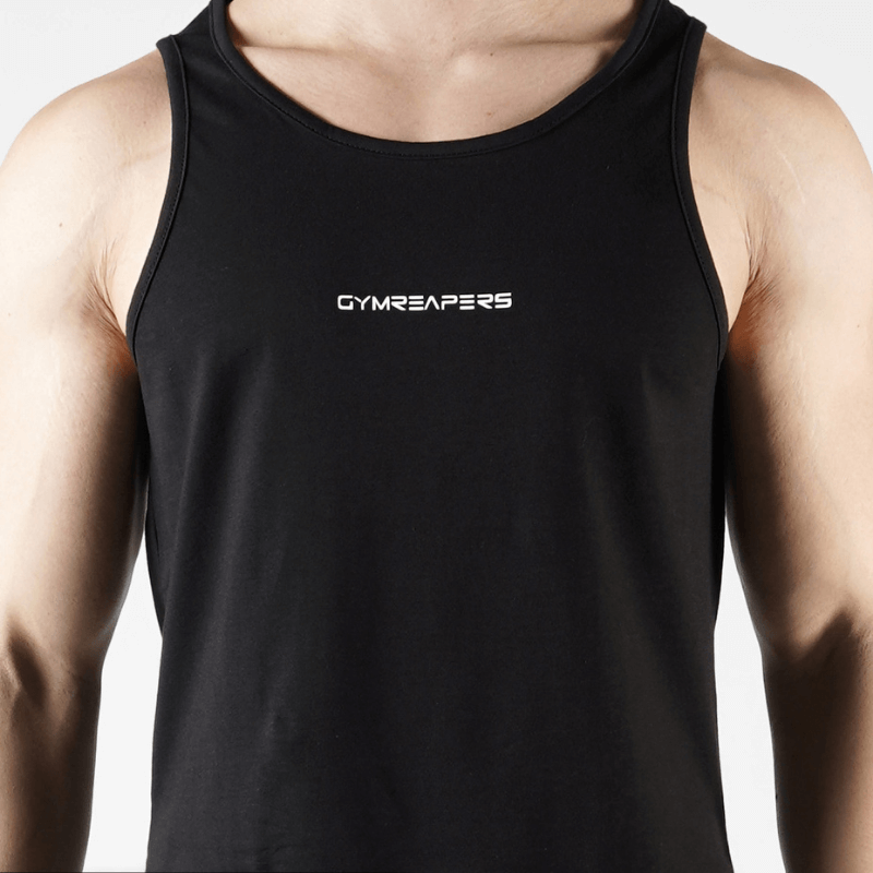 black tank top