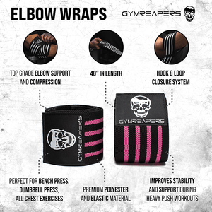 elbow sleeves pink