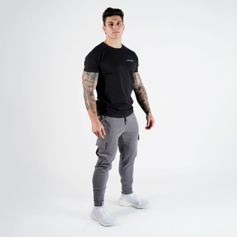 black performance tee
