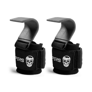 weightlifting hooks gray