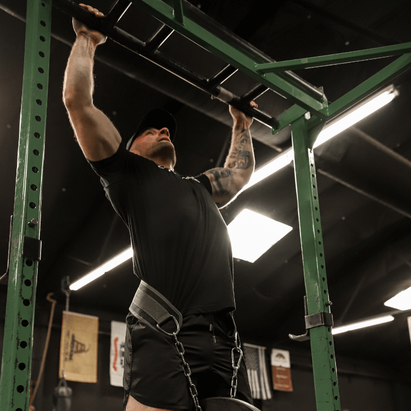dip belt green gym lift