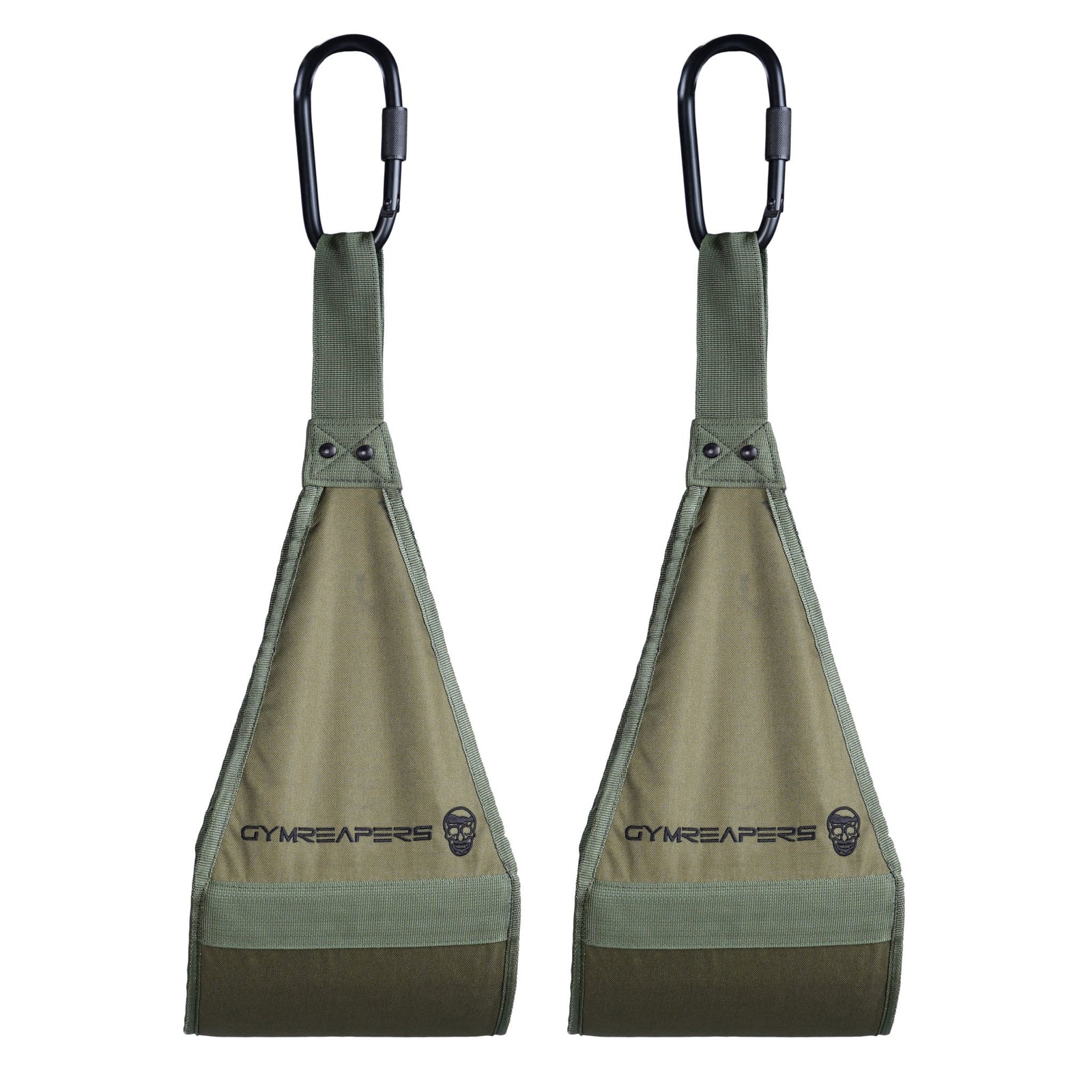 hanging ab straps green