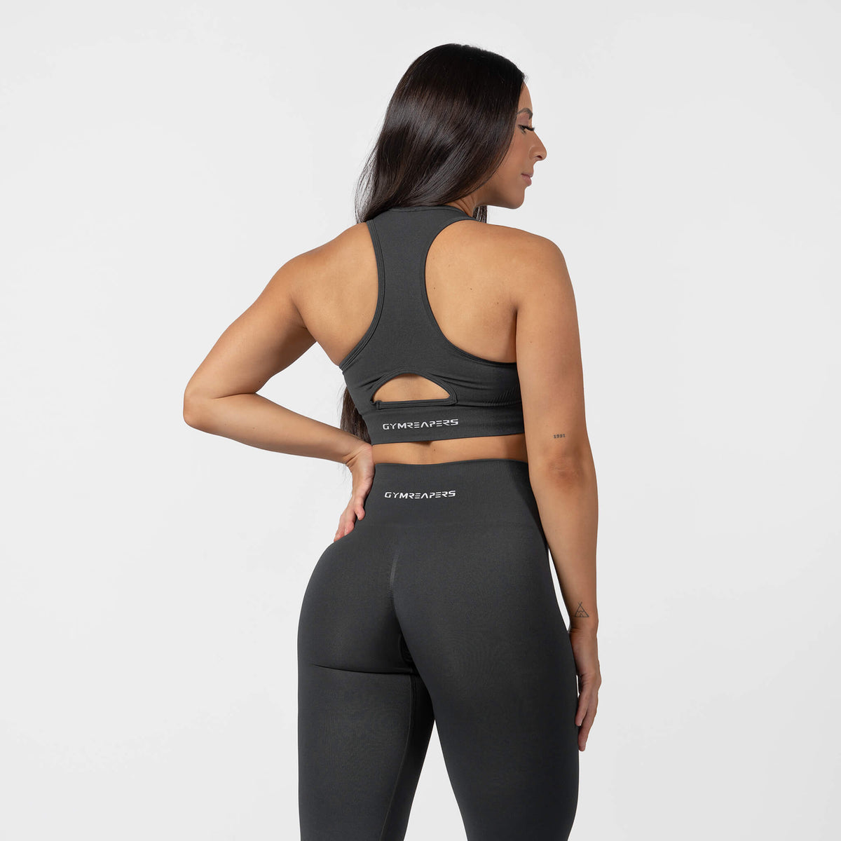 heritage bra charcoal