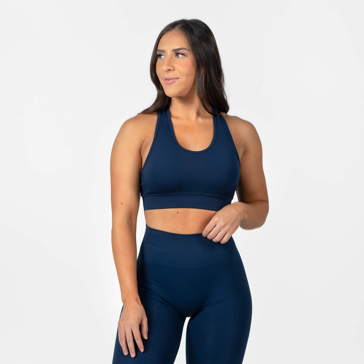 heritage bra cobalt side