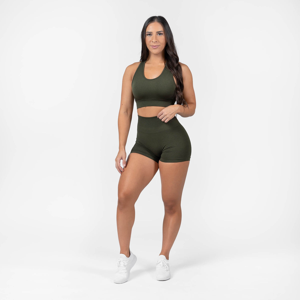 seamless set green