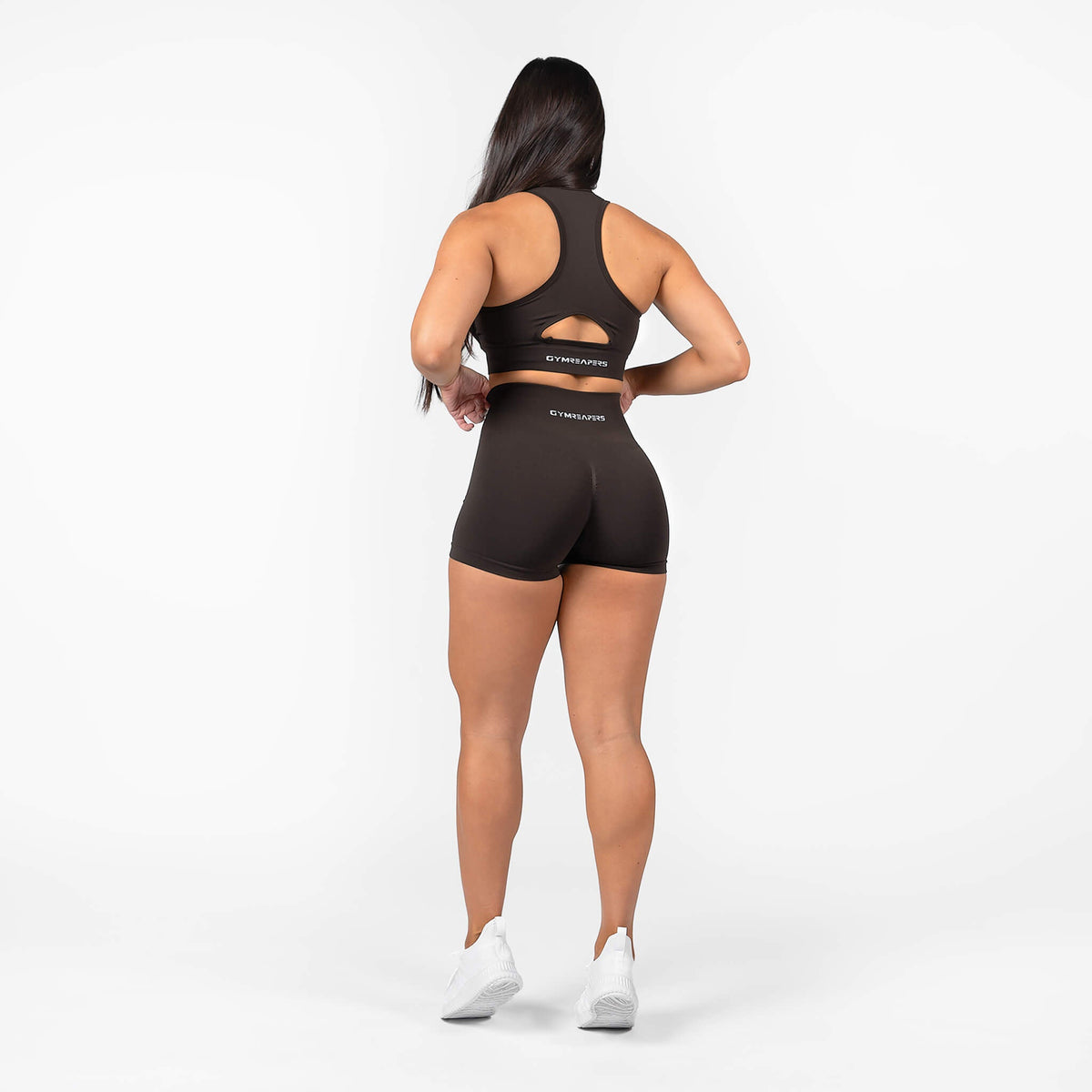 legacy shorts brown set