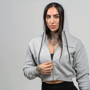 hoodie heather gray front