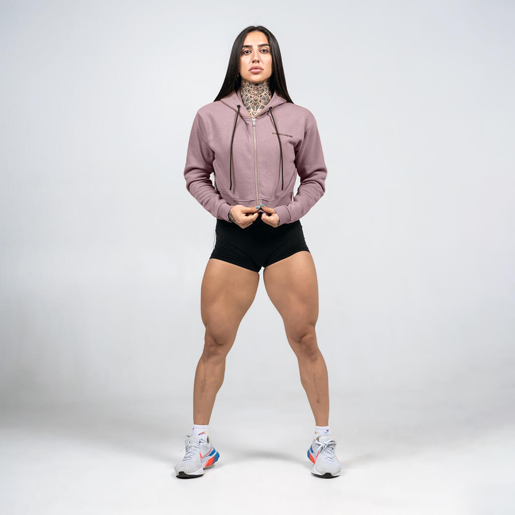 hoodie mauve gymreapers