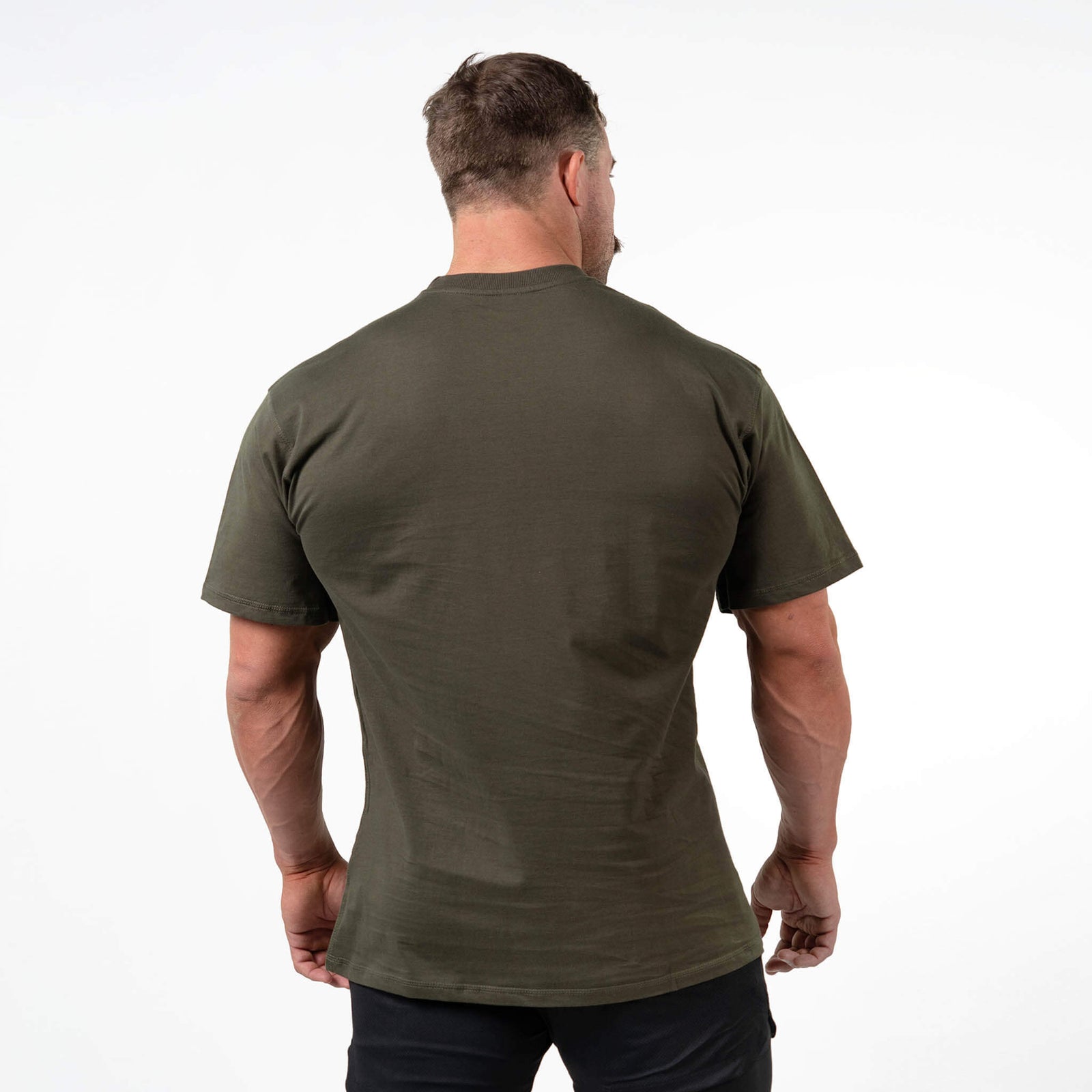 icon oversized tee green