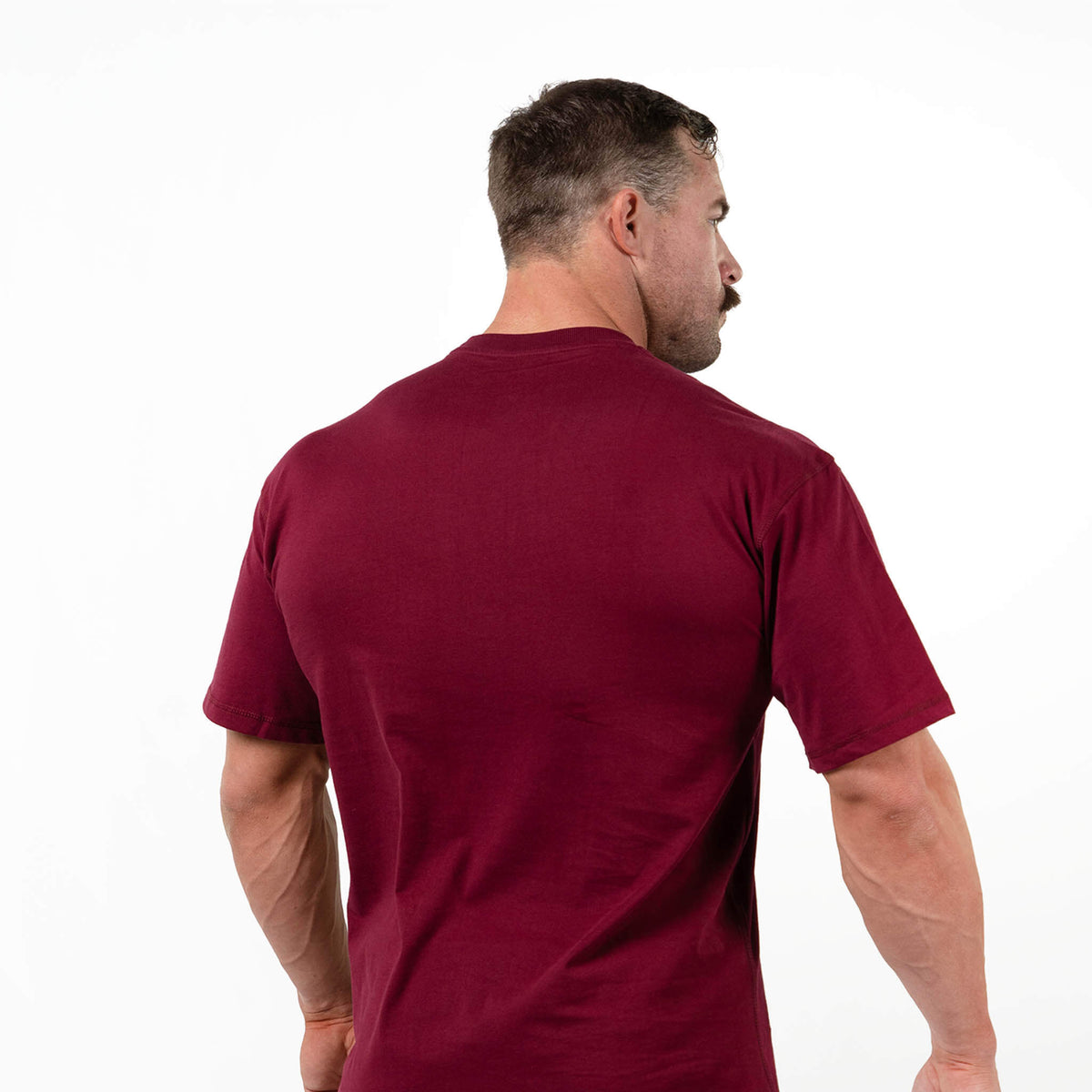 icon oversized tee red