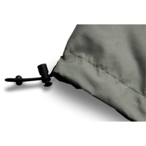 Gymreapers windbreaker in gray drawstring details