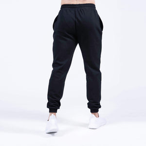 joggers black back