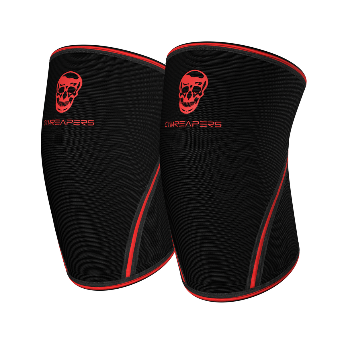 7mm knee sleeves red kit