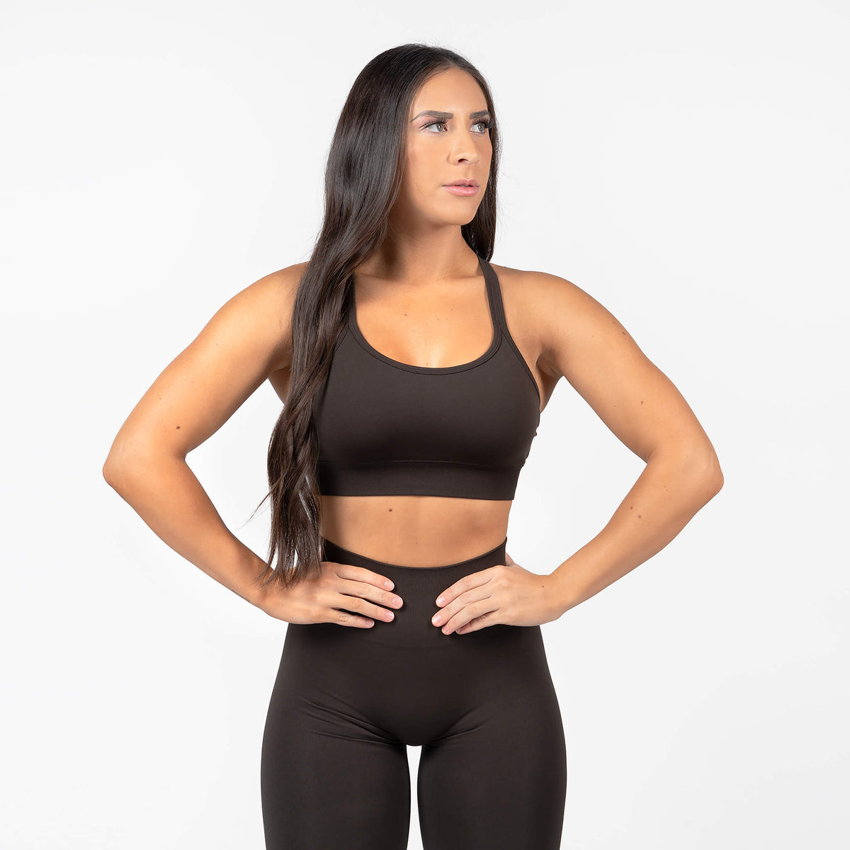 legacy bra chocolate front
