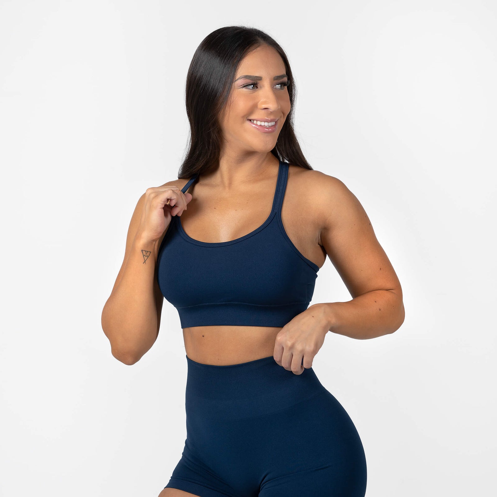 legacy bra cobalt front