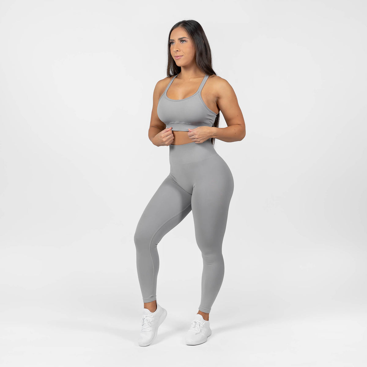 seamless leggings cobalt
