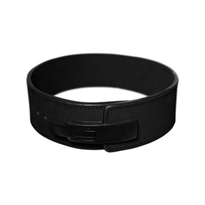 10mm lever belt black front