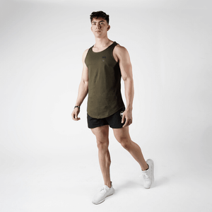 mens tank top green